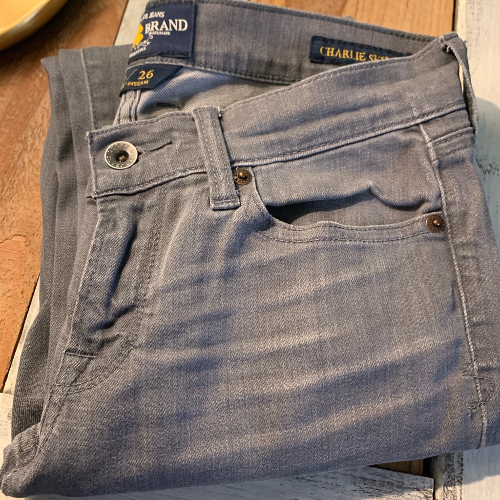 Lucky Brand Grey Denim Skinny Jeans